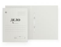 Картинка Скоросшиватель "ДЕЛО", картон немелованный, 220г/м2 белый, пробитый с сайта smikon.ru