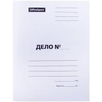 Картинка Скоросшиватель "ДЕЛО", картон мелованный, 280г/м2, белый с сайта smikon.ru