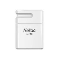 Картинка Флеш-память _32GB NETAC U116, USB 2.0, корпус пластик белый с сайта smikon.ru